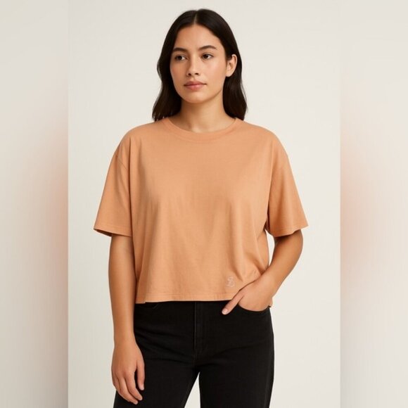 Koala Tops - Koala Brand Oversized Peach T-Shirt - Size M